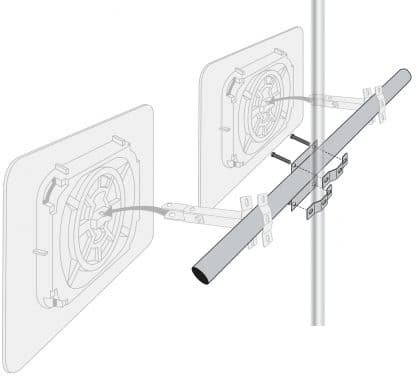 Soporte para 2 espejos - Imagen 3